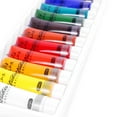 thumbnail image 2 of Juego de pinturas acrílicas profesionales para murales - 12 colores vibrantes resistentes al agua (15ml cada frasco) - Ideal para artistas y decoración creativa, 2 of 7