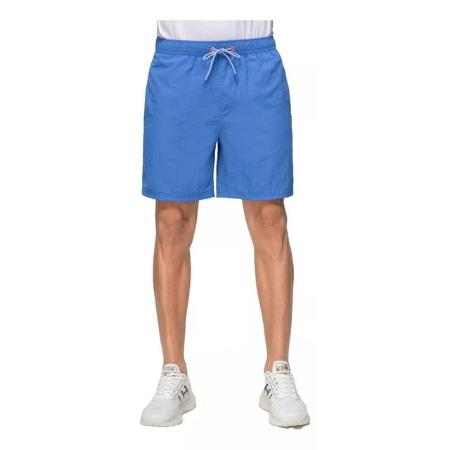 Bermuda Short De Baño Liso Casual Playa Para Hombre