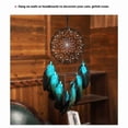 thumbnail image 4 of Pendant Handmade Decorative Wall Hanging for Home Bedroom Office and Living Room Decor Natural Rope（without light）, 4 of 5