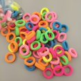 thumbnail image 3 of 100 Pcs Élastiques pour Queue de Cheval Sans Pli Bandes pour Cheveux Élastiques pour Queue de Cheval, 3 of 10