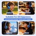 thumbnail image 3 of Auriculares inalámbricos Bluetooth 5.4 plegables para niños MIDOLA, 3 of 9