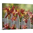 thumbnail image 1 of Great BIG Canvas | "Cardinal and Lilies" Canvas Wall Art - 20x16, 1 of 2
