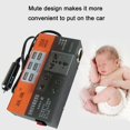 thumbnail image 2 of Inverter Car 2000W Peak Power Multifunctional Automotive Universal DC 24V To 220V Multiple Protection Inverters, 2 of 5