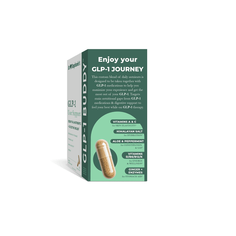 stdei glp 1 oral supplement Dr. Stephanie's GLP 1-Buddy, Natural Weight Support, 30 Count Supplement