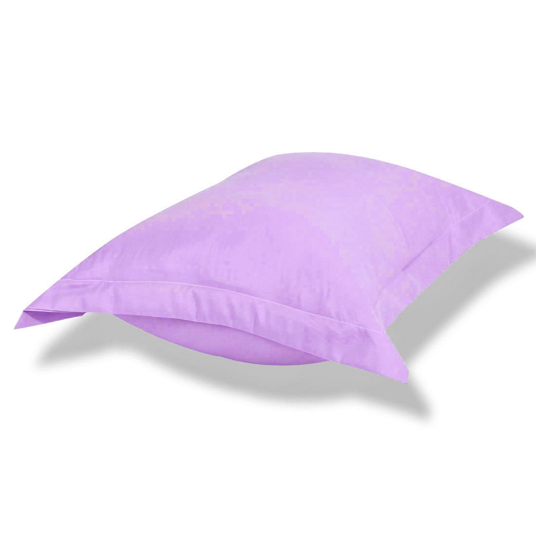 Unique Bargains Pillowcases Soft Microfiber Pillow Shams Set of 2 King Lavender