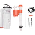 thumbnail image 1 of Valve de Rinçage de Toilette Cuve de Toilette Raccords de Rinçage à Bouton-Poussoir Connectés Réservoir d'Eau Valve de Vidange Kit de Rinçage Double Convertisseur Accessoires de Salle de Bain pour une Pièce de Toilette, 1 of 7