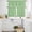 Light Green, variant on Light Sage Green Kitchen Curtains Sets for Windows 36 Inch Length, Solid Color Farmhouse Green Rod Pocket Window Treatments Tier Curtains and Valances Set for Bedroom/Bathroom