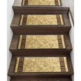 thumbnail image 2 of Gloria Non slip Emily Design Animal Friendly Anti Skid Rubber Back Stain Resistant Stair Rug, Stair mat, Stair Treads, Carpet for Stairs - (Set of 13), 2 of 6