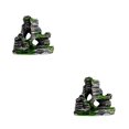 thumbnail image 2 of maskred 1/2/3/5 Resin Rockery Ornament Fish Tank Excellent Materials Long-lasting Colors And Simulation Cave Has B 2PCS, 2 of 6