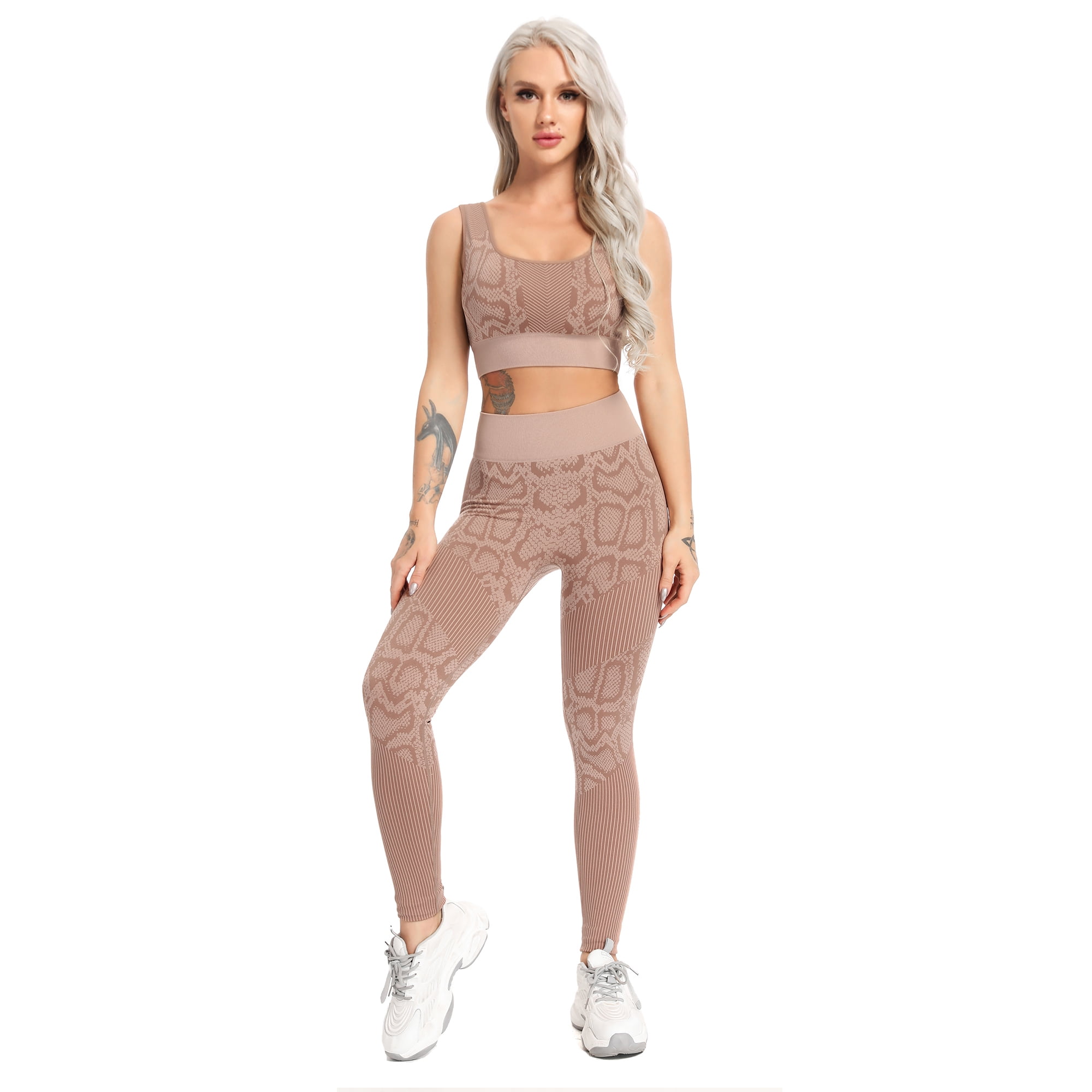 snake workout leggings