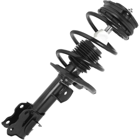 Detroit Axle - Front Left Strut for 2013 Nissan Sentra, Driver Side Strut with Coil Spring Assembly Replacement