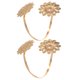 thumbnail image 1 of UPGRATOR 2Ud Brazaletes Abiertos Dorados Ajustables Con Irregular Y Girasol Para Mujer, 1 of 6