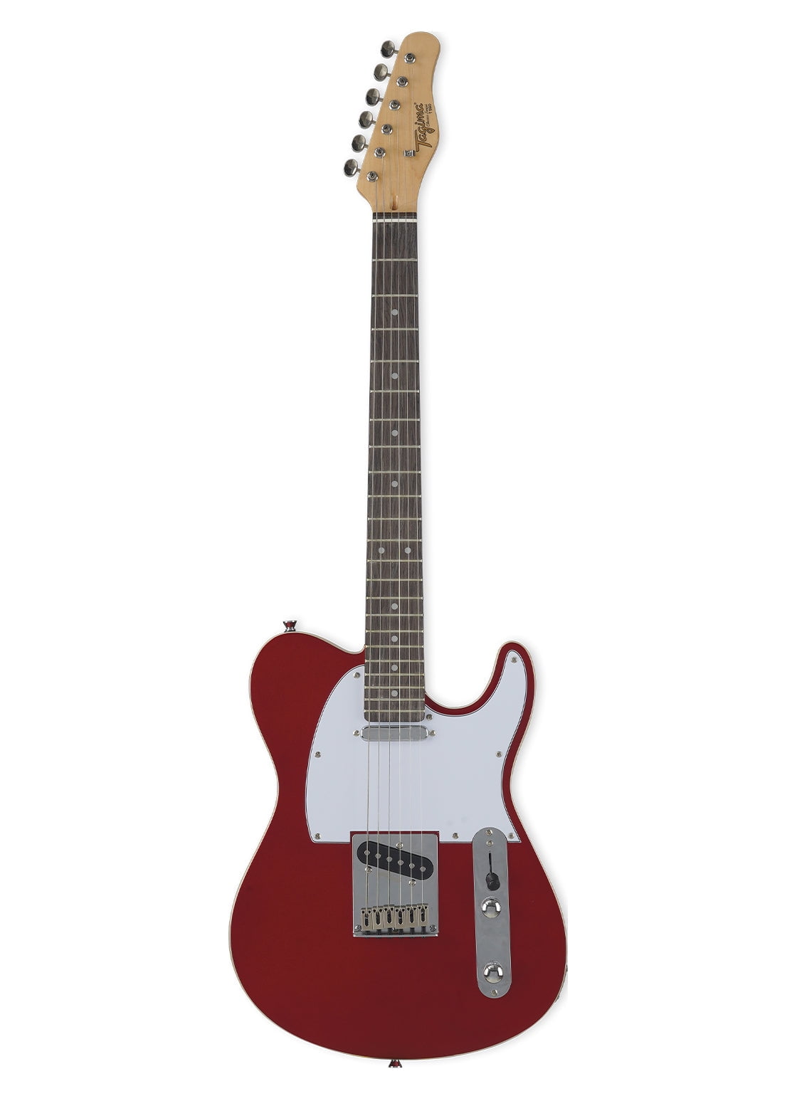 Tagima T 550 CA-DF/WH Electric Guitar - Candy Apple Red