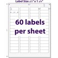thumbnail image 3 of WWS-Everstix 2/3" x 1-3/4", 25 Sheets, 1500 Return Address Labels for Laser & Inkjet Printers, Permanent Adhesive, Letter Size, 3 of 4