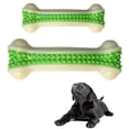 thumbnail image 1 of Dog Chew Toy Bone: Beef Scented Puppy Teeth Cleaning Toy Pet Interactive Toy, 1 of 10
