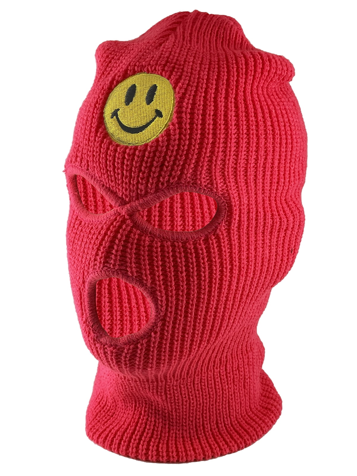 Gravity Threads Smile Face 3Hole Ski Mask Smile Red