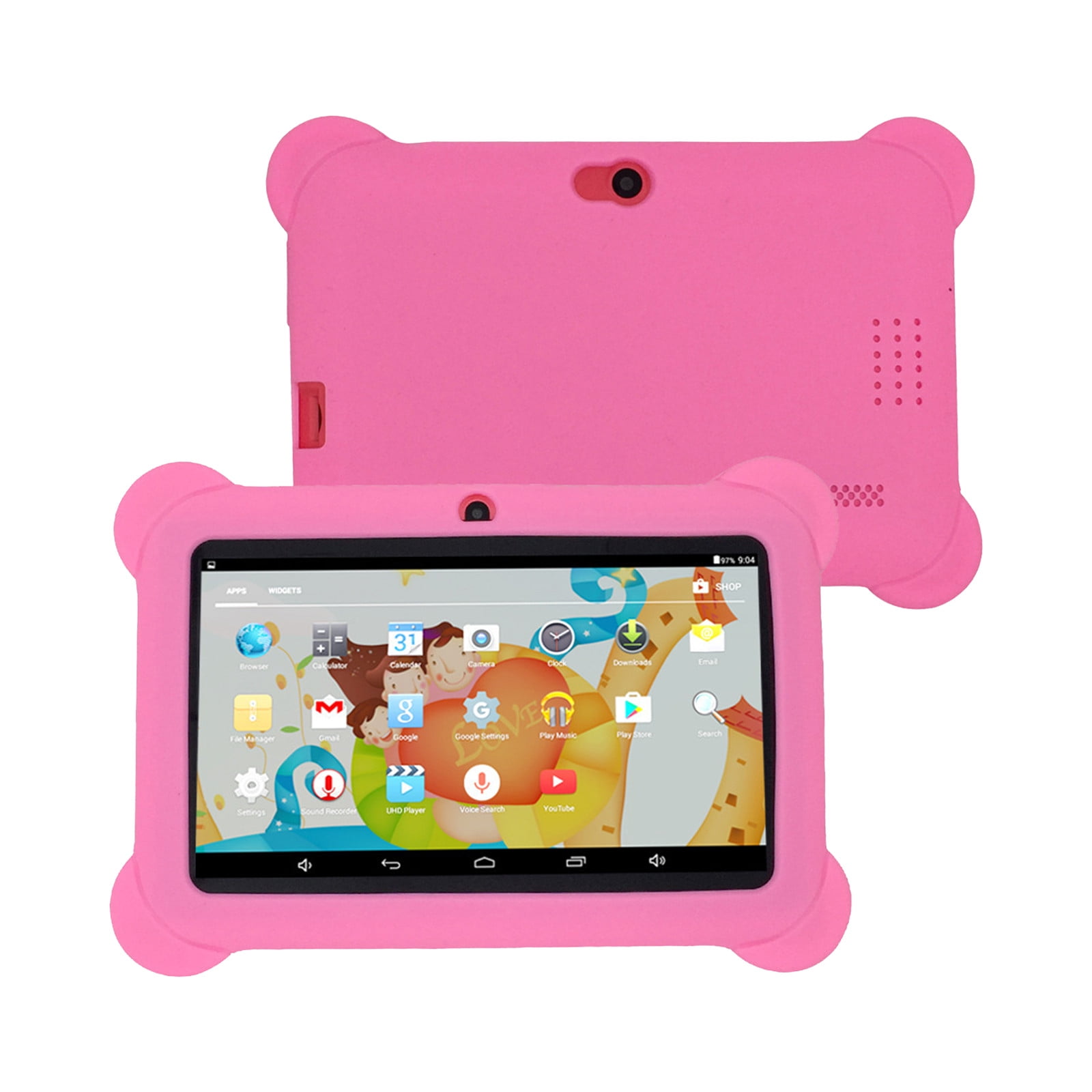 Up to 60% Off, 7-inch Children's Tablet Computer 1+8G Quad Core Android Tablet Computer Children's Early Education Learning Machine Parent-child Gift Christmas Gift, Christmas Gift
