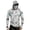 Dark Gray, variant on LTTVQM Mens Long Sleeve Shirts with Face Mask UPF 50+ Sun Protection Camo Hoodie Running Rash Guard Lightweight Hooded Shirts Workout Trendy Tops Black L