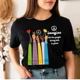 thumbnail image 4 of Imagine All The People Living Life In Peace Shirt - Hippie Unisex T-Shirt, 4 of 5