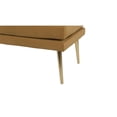 thumbnail image 4 of Oliver Mid-Century Entryway Bench Gold, 4 of 11