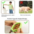 thumbnail image 3 of Juguete para perros dispensador de golosinas, juguete para limpiar los dientes de los perros, juguetes interactivos de persecución, juguete de rompecabezas de golosinas para perros de caucho, 3 of 5