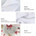 thumbnail image 5 of Coolnut Cartoon Santa Claus Hanging Kitchen Towel with Loop, Two Piece Hand Towel Set, Absorbent and Durable, Suitable for Bathroom, Toilet, Gym Wash cloth, 5 of 7
