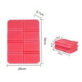 thumbnail image 5 of Hyasfey Folding Seat Cushion Portable Waterproof Sitting Mat Lightweight Outdoor Travel Camping Hiking Backpacking Fishing Chair Stadium Seat Pad, 5 of 7