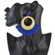thumbnail image 2 of Pendientes colgantes borla Salvador Azul, 2 of 6