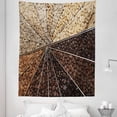 thumbnail image 1 of Coffee Tapestry, Many Varieties of Roasted Beans with Darkening Color Scheme Strong Taste, Fabric Wall Hanging Decor for Bedroom Living Room Dorm, 5 Sizes, Beige Brown Pale Brown, by Ambesonne, 1 of 1