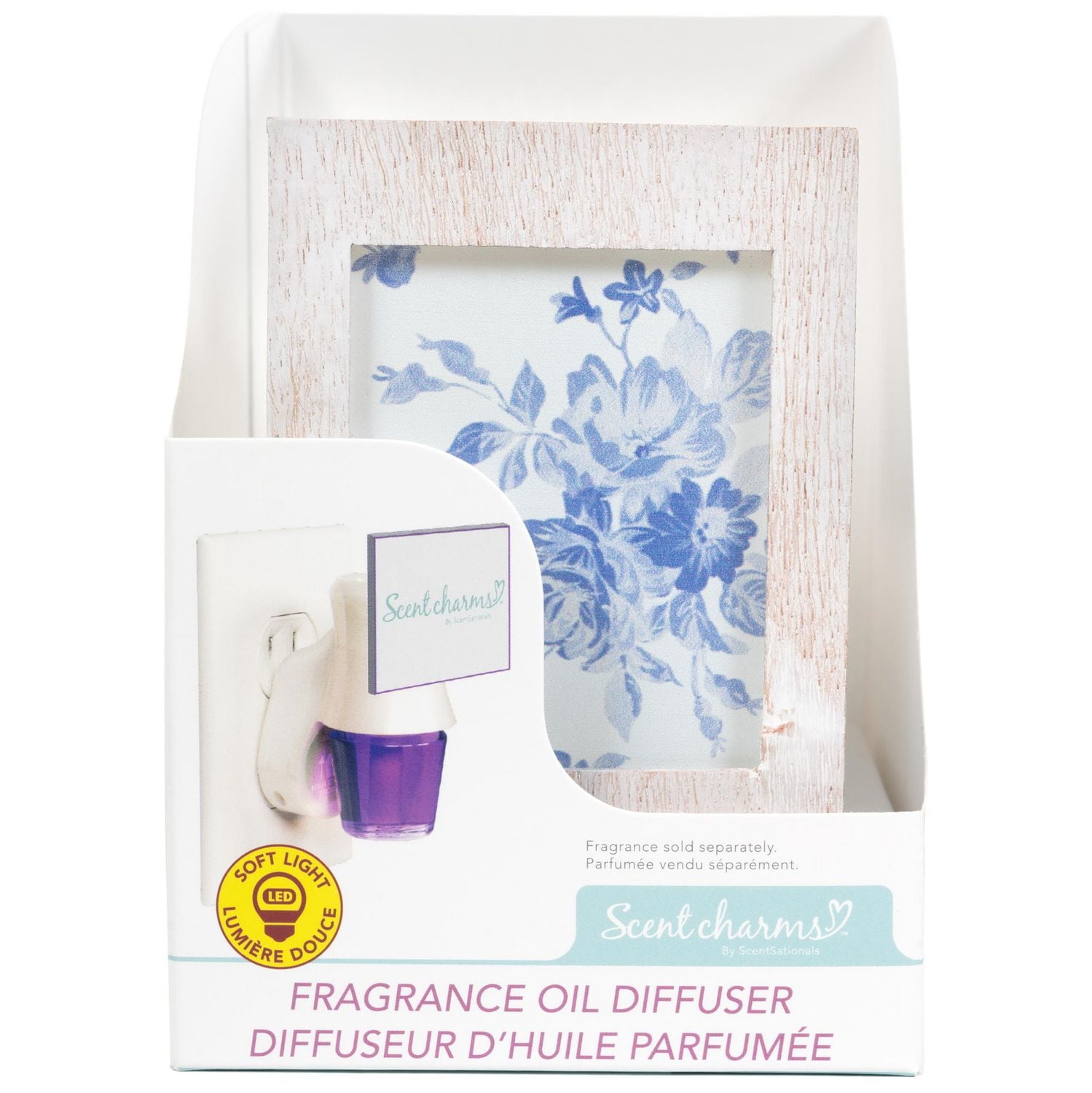 ScentSationals Scent Charm Diffuser - Painterly Floral, Fragrance Oil Diffuser