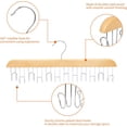 thumbnail image 3 of Porta cinturones de madera, 2 piezas, 40x15,5 cm, natural, 3 of 4