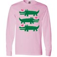 thumbnail image 3 of Inktastic Alligator Crocodile Reptile Long Sleeve T-Shirt, 3 of 5