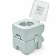thumbnail image 1 of Gymax 5,3 Gallons 20L Portable Voyage Toilette RV Camping Pot Commode Intérieur Extérieur, 1 of 10