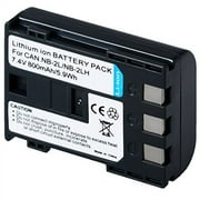 Canon NB-2LH - Camera / camcorder battery Li-Ion 720 mAh - for Canon ZR300, ZR400, ZR500, ZR600, ZR700, ZR800, ZR830, ZR850, ZR900, ZR930, ZR950, ZR960