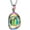 colorful, variant on Cowboy Hat Cremation Urn Pendant Necklace for Ashes Stainless Steel Memorial Ash Urn Jewelry for Women Men