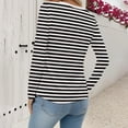 thumbnail image 3 of LIaqionyy Womens Long Sleeve Tops Dressy Loose Casual T Shirts Fall Women's Crew Neck Clothes Fashion Trendy Outfit, 3 of 6