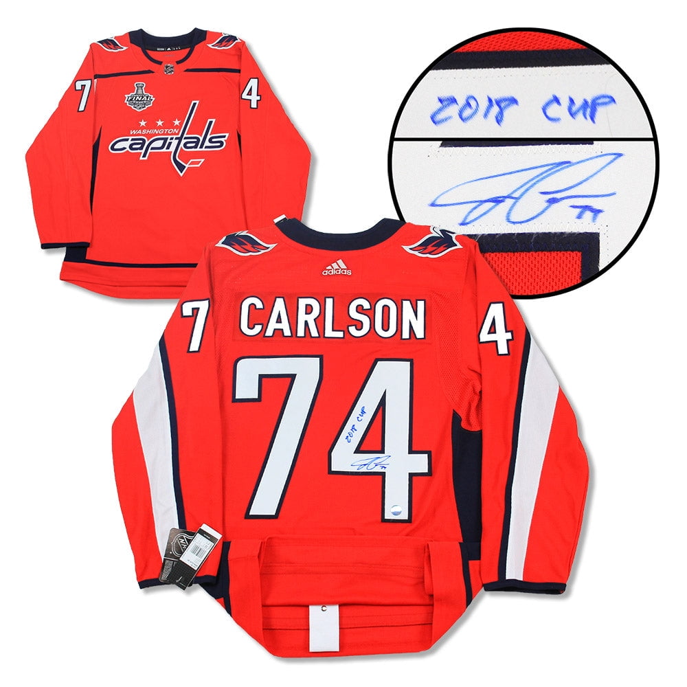 Dale Hunter Autographed Red Custom Jersey - Washington Capitals