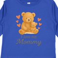 thumbnail image 4 of Inktastic I Love My Mommy Teddy Bears Boys or Girls Long Sleeve Toddler T-Shirt, 4 of 5