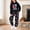 Black, variant on Boys Graphic Print Hoodie and Jogger Outfit, Casual Two-Piece Playwear Comfortable Active Use, Durable Fabric Daily Wear Trendy Design, Youth Apparel School Recreational Activities