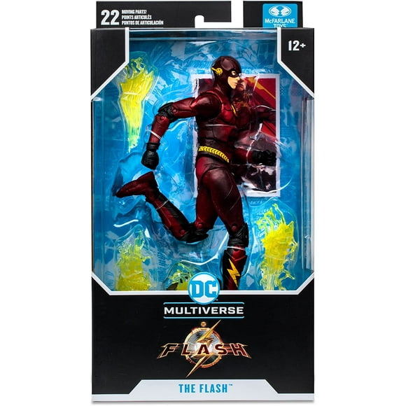 DC Multiverse Movie Figurine Articulée de 7 Pouces Flash - The Flash (Costume Batman)