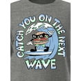 thumbnail image 2 of Wonder Nation Surf Burger, Crew Neck, Short Sleeve, Graphic T-Shirt, Sizes 4-18, 2 of 4