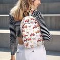 thumbnail image 5 of Vsdgher Tractor With Farm Animals Print Canvas Backpack Travel Rucksack Unisex Knapsack 15.7/17.7Inch Laptop Backpack for Work,College -Medium, 5 of 5