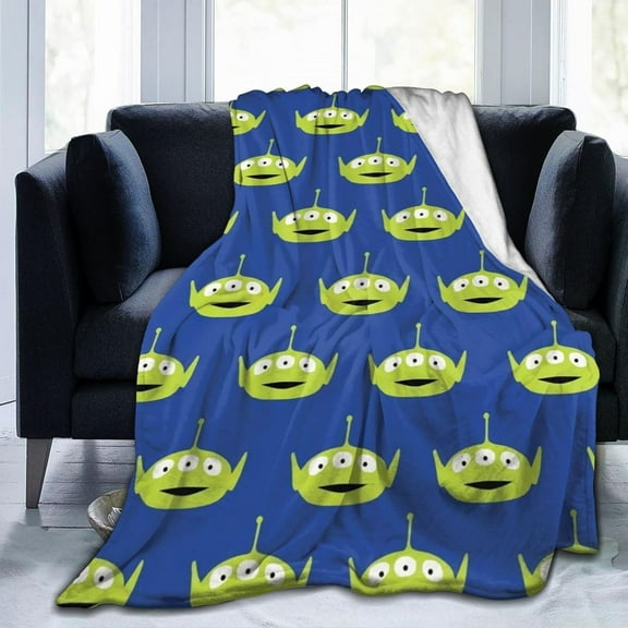 Toy Story Throw Blanket Plush Microfiber Flannel Fleece Blanket for Bed Sofa Couch Camping Travel 60"*80"