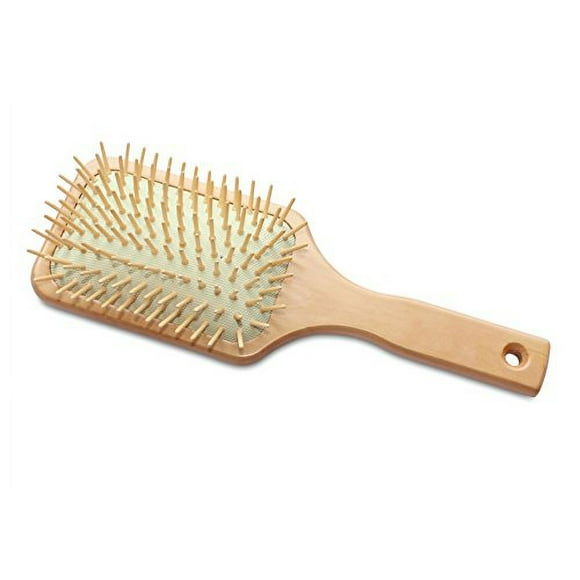 Mars Professional Mane and Tail Wood Pin Brush for Horses, Wooden Pins, Wooden Handle, Made in germany