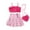 Red, variant on Sngxgn Toddler Baby Girl Fall Winter Skirt Set Long Sleeve T-Shirt Top & Skirts Dress 2Pcs Outfits(Yellow,130)
