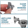 thumbnail image 2 of Miangastore 3pcs Inflatable Boat Valve Cap: High Pressure Valve Cover For Kayak Paddle Board Canoe - Replacement Accessories For Repairing, 2 of 9
