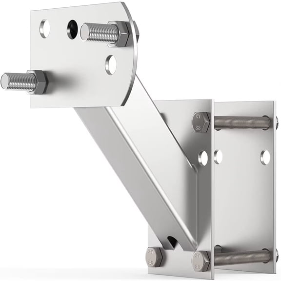 Trailer Spare Tire Carrier Mount Fit 4 & 5 Lugs Wheels - Heavy Duty Holder Bracket