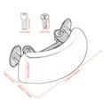 thumbnail image 3 of Espejos retrovisores gran angular para motocicleta, espejo retrovisor de seguridad de 180 grados, espejo gran angular, espejo retrovisor auxiliar, 3 of 5