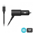 thumbnail image 3 of Motorola TurboPower 36 Duo USB-C Car Charger- 18W USB-PD Fixed Type C Cable + 18W QC3.0 USB-A Port Simultaneous Turbo Charging for Motorola One, Moto Z, Z2, Z3, Z4, X4, G8, G7, G6 (Not G6 Play), 3 of 5