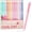 12 pack colorful pens, variant on 12-Pcs Ballpoint Pens, Comfortable Writing, Pastel Retractable Pretty Journaling, Black Ink Medium Point 1.0 mm Gift, Cute Office Supplies for Women